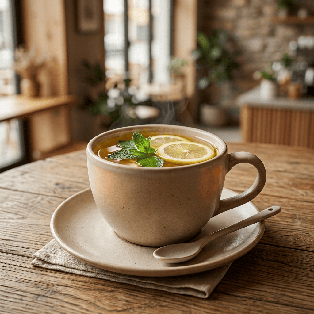 Lemon & Mint Iced Tea