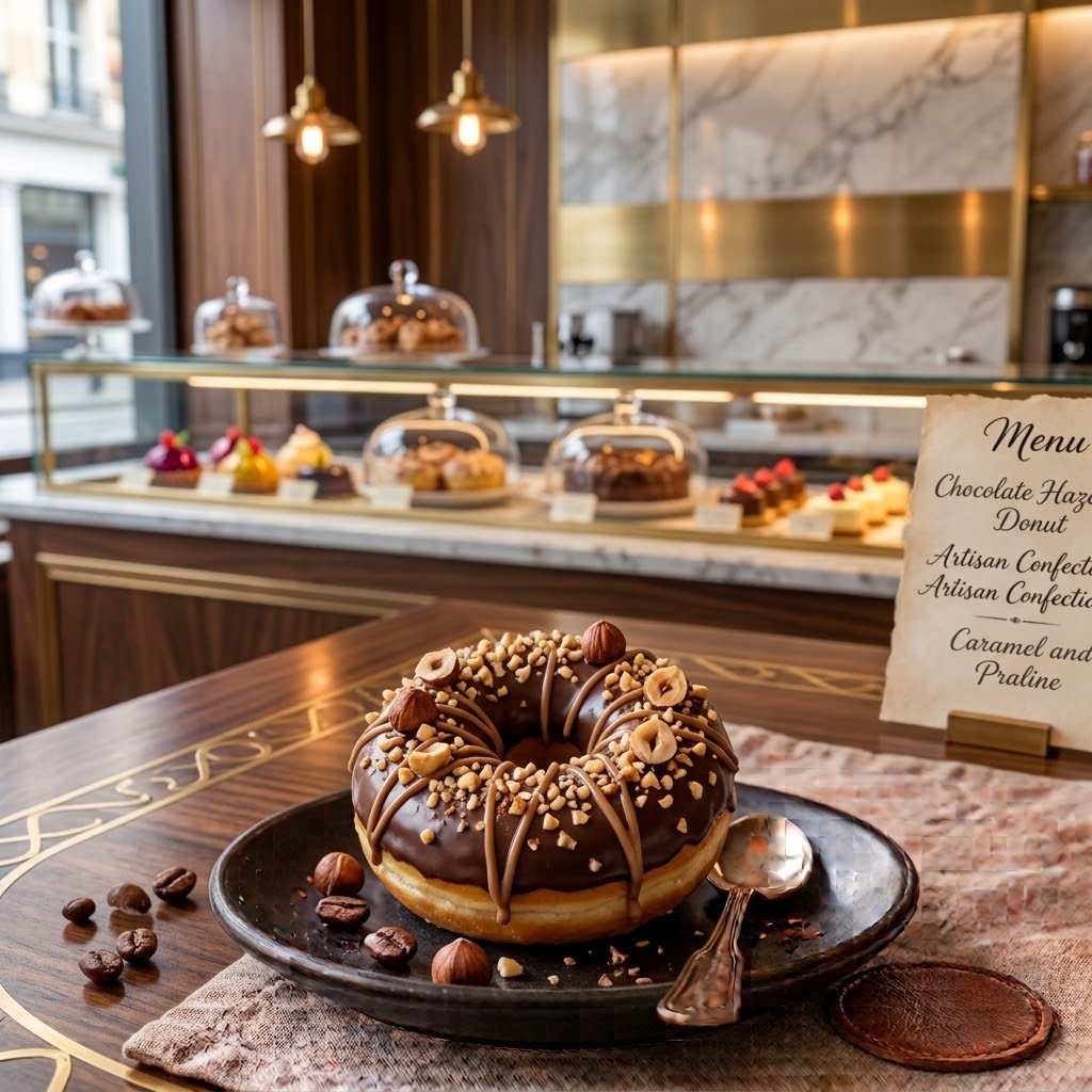 Chocolate Hazelnut Donut
